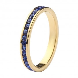 Swarovski crystal hot sale eternity band